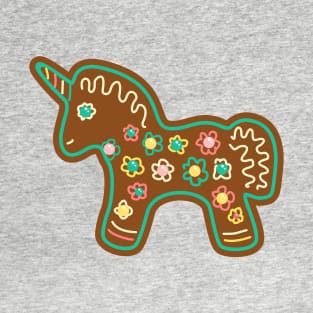 Cute Gingerbread Unicorn T-Shirt